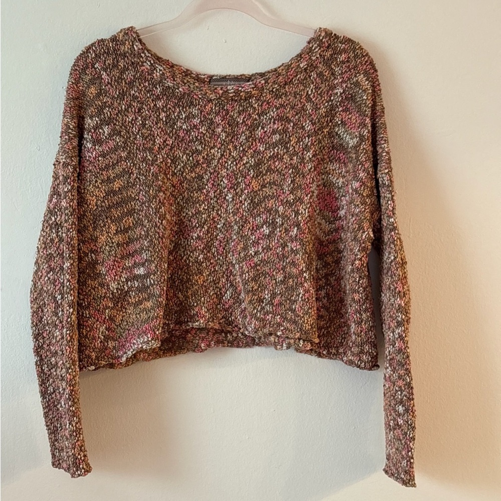 Multicolor Knit crop Sweater